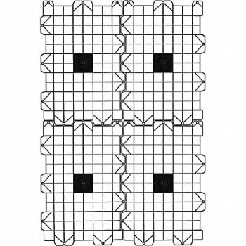 ATTIC DEK Attic Plastic Flooring PK 4, 804U82