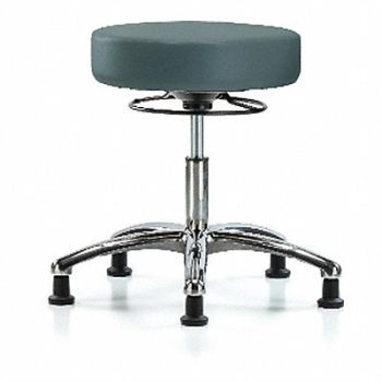 BLUE RIDGE ERGONOMICS Backless Pneumatic Stool 13 W, 355Z18