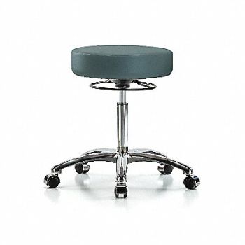 BLUE RIDGE ERGONOMICS Backless Pneumatic Stool 13 W, 355Z64