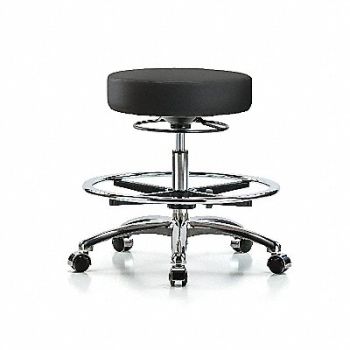 BLUE RIDGE ERGONOMICS Backless Pneumatic Stool 17 W, 356A55