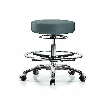 BLUE RIDGE ERGONOMICS Backless Pneumatic Stool 17 W, 356A57