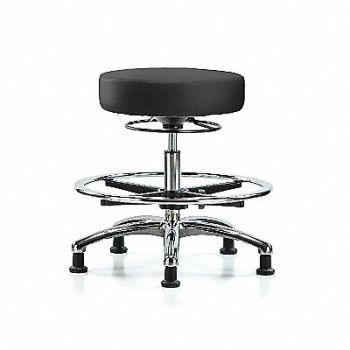 BLUE RIDGE ERGONOMICS Backless Pneumatic Stool 17 W, 356C02