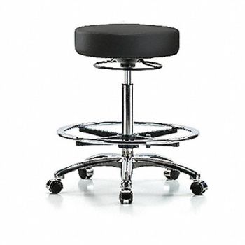 BLUE RIDGE ERGONOMICS Backless Pneumatic Stool 17 W, 356C48