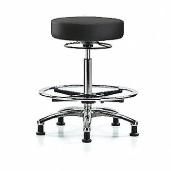 BLUE RIDGE ERGONOMICS Backless Pneumatic Stool 17 W, 356C94
