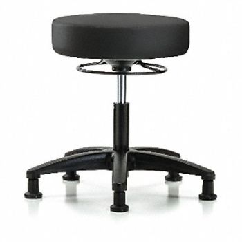 BLUE RIDGE ERGONOMICS Backless Pneumatic Stool 17 W, 356D87