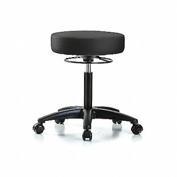 BLUE RIDGE ERGONOMICS Backless Pneumatic Stool 17 W, 356F34