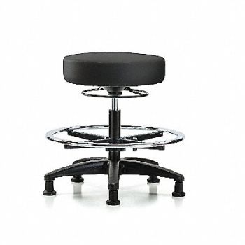 BLUE RIDGE ERGONOMICS Backless Pneumatic Stool 17 W, 356G73