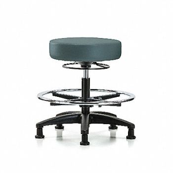 BLUE RIDGE ERGONOMICS Backless Pneumatic Stool 17 W, 356G75
