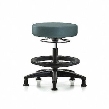 BLUE RIDGE ERGONOMICS Backless Pneumatic Stool 17 W, 356H68