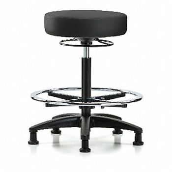 BLUE RIDGE ERGONOMICS Backless Pneumatic Stool 17 W, 356J59