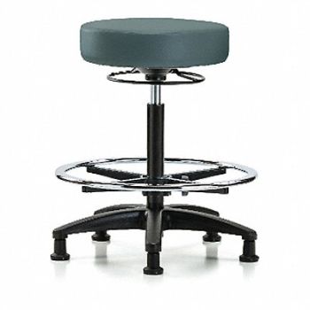 BLUE RIDGE ERGONOMICS Backless Pneumatic Stool 17 W, 356J61