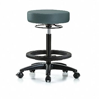 BLUE RIDGE ERGONOMICS Backless Pneumatic Stool 13 W, 356K08