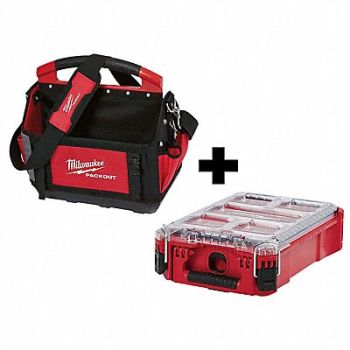 MILWAUKEE Tool Tote General Purpose 31 Pockets, 356XE5