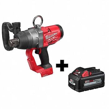 MILWAUKEE Impact Wrench Cordless 18V DC 1800 RPM, 356XJ5