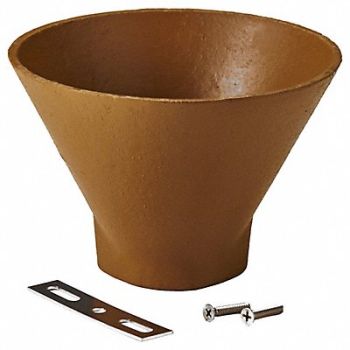 JAY R. SMITH MFG. CO Sanitary Drain 6x4-1/4 in Cast Iron, 45DT21