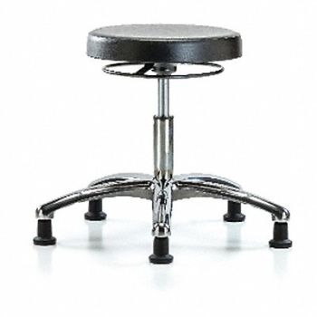 BLUE RIDGE ERGONOMICS Backless Pneumatic Stool 17 W, 358G34