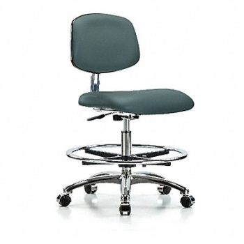 BLUE RIDGE ERGONOMICS CR Vinyl Chr Med FR Cast Blue, 358J29