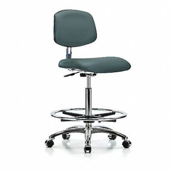 BLUE RIDGE ERGONOMICS CR Vinyl Chr High FR Cast Blue, 358K22