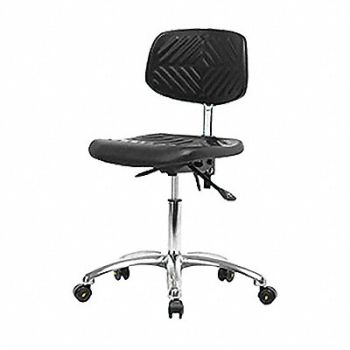 BLUE RIDGE ERGONOMICS Poly ESD Chair Desk Tilt Casters, 359F82