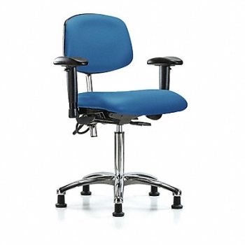 BLUE RIDGE ERGONOMICS Vin Clean Room/ESD Med AA Stat Blu, 359G48