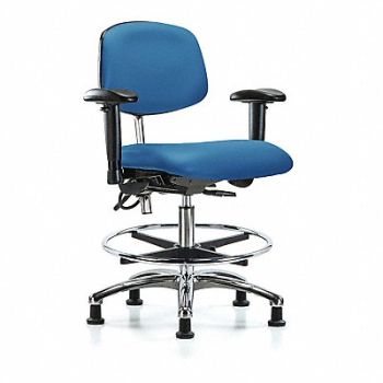 BLUE RIDGE ERGONOMICS Vin CR/ESD Md AA FR Stat Blu, 359G52