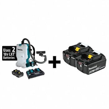 MAKITA Backpack Vacuum Kit HEPA Disposable Bag, 359WA6