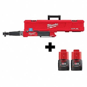 MILWAUKEE Digital Torque Wrench 12VDC Full-Size, 359WG7