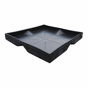 ULTRATECH Spill Tray 5-5/8inHx48inLx48inW 56 gal., 35DW72