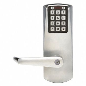 POWERPLEX Auto/Deadbolt Lck Schlage C Satin Chrome, 35EH06