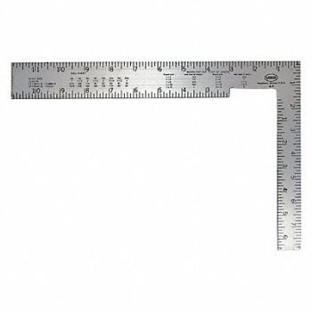 KRAFT TOOL Soffit Square Steel 8in. L x 1in. W, 35EM53