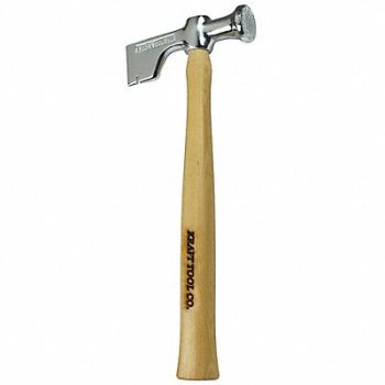 KRAFT TOOL Drywall Hammer Steel Strght Wood Handle, 35EM54