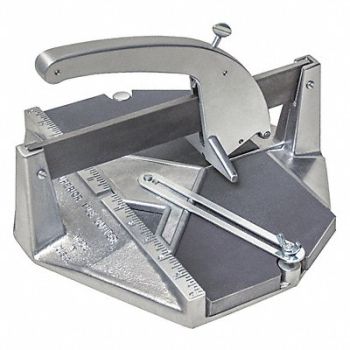 SUPERIOR TILE CUTTER INC. AND TOOLS Tile Cutter Cast Aluminum 12in. x 12in., 35EM81