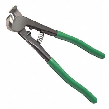 SUPERIOR TILE CUTTER INC. AND TOOLS Tile Nipper Offset Jaws Green, 35EM84