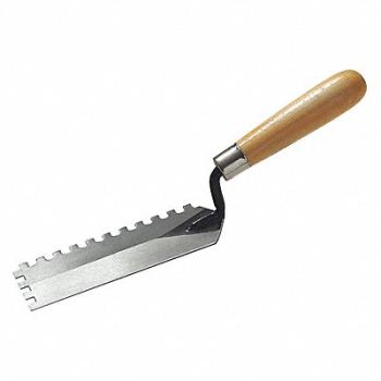 SUPERIOR TILE CUTTER INC. AND TOOLS Margin Trowel SquareNotch 10-11/16in. L, 35EN10