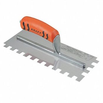 SUPERIOR TILE CUTTER INC. AND TOOLS Trowel Sqr Notch For Ceramic/Quarry Tile, 35EN14