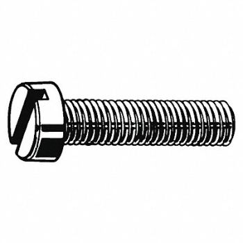 GRAINGER APPROVED ShtMtlScrw Scrw Sz #4 Zinc 5/8 L PK100, 1MA16