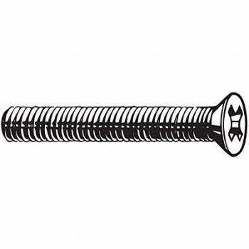 GRAINGER APPROVED MS M3-0.50 Zinc Plated 20mm 100PK, 6HB80