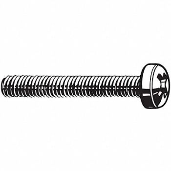 GRAINGER APPROVED MS M8-1.25 Zinc Plated 40mm 10PK, 6GU35