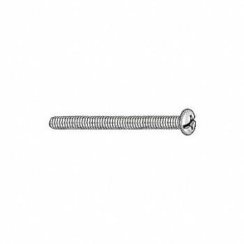 GRAINGER APPROVED MCHS RD PH/SLT ST ZP 10-24 x 7/8 L PK100, 1MY99