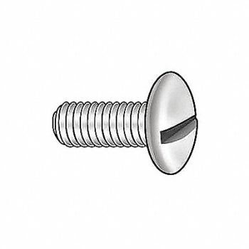 GRAINGER APPROVED MS #10-24 Zinc Plated 1/4 L 100PK, 2DY28