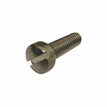 GRAINGER APPROVED MS 1/4-20 Zinc Plated 2 L SLT 100PK, 2EU54