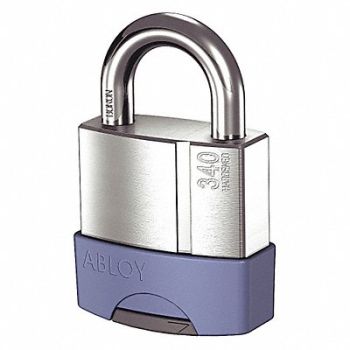ABLOY Padlock Guard 2 1/4 in Plastic Gray, 35GP39