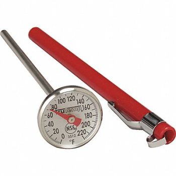 TAYLOR Chef Thermometer 0 to 220F, 35HV44
