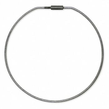 LUCKY LINE PRODUCTS Key Ring 6india. Threaded Type Steel, 35HW50