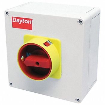 HOFFMAN Disconnect Switch 63A 40 HP 600VAC 3-Ph, 35JF54