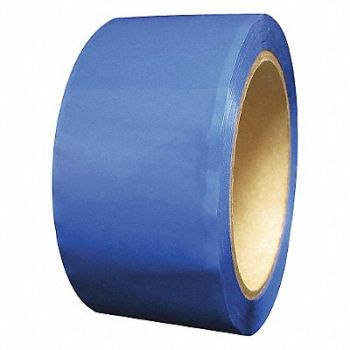 NOVAVISION Tamper Evident Tape 2 mil Blue PK36, 35JF85