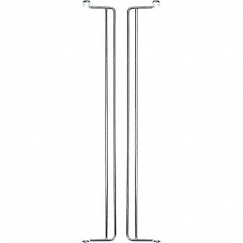 QUANTUM STORAGE SYSTEMS Stacking Bracket Slvr 14 1/4 Steel PR1, 35JG34