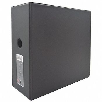 ABILITY ONE 3-Ring Binder 5 Black, 35KG92