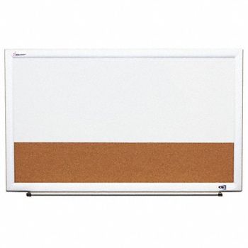 ABILITY ONE Combination Bulletin Board 30inWx18inH, 35KR17