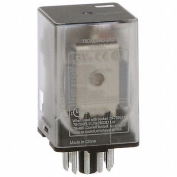 SCHNEIDER J2411 Gen Purpose Relay 11 Pin Octal 24VDC, 35KR40